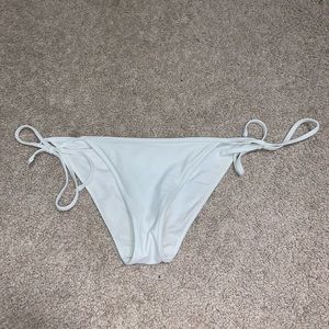 Aerie S white bikini bottoms